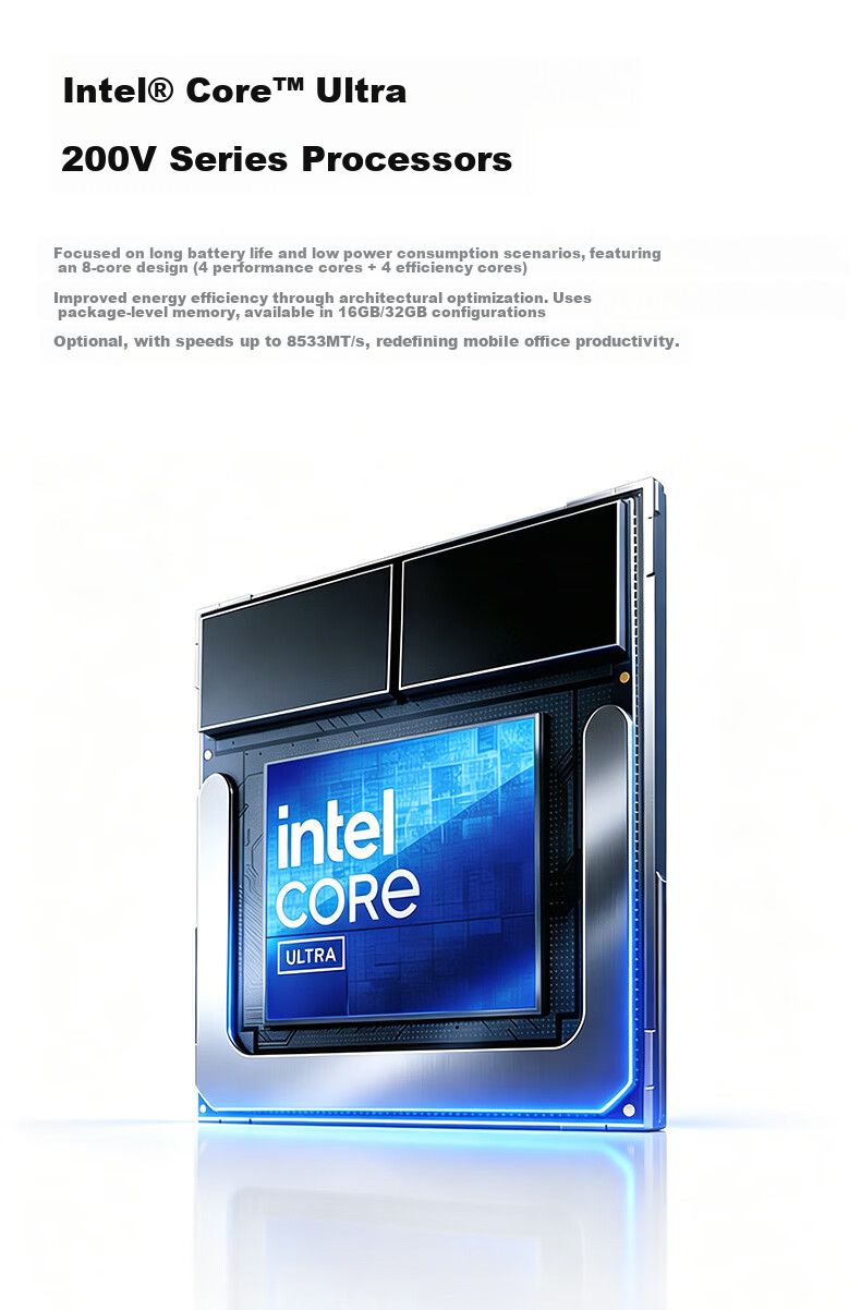 H3C New H3 MegaBook Air High-Performance Business Lightweight Laptop 14-inch Lunar Lake/32GB/1TB Local AI Long Battery Life 8