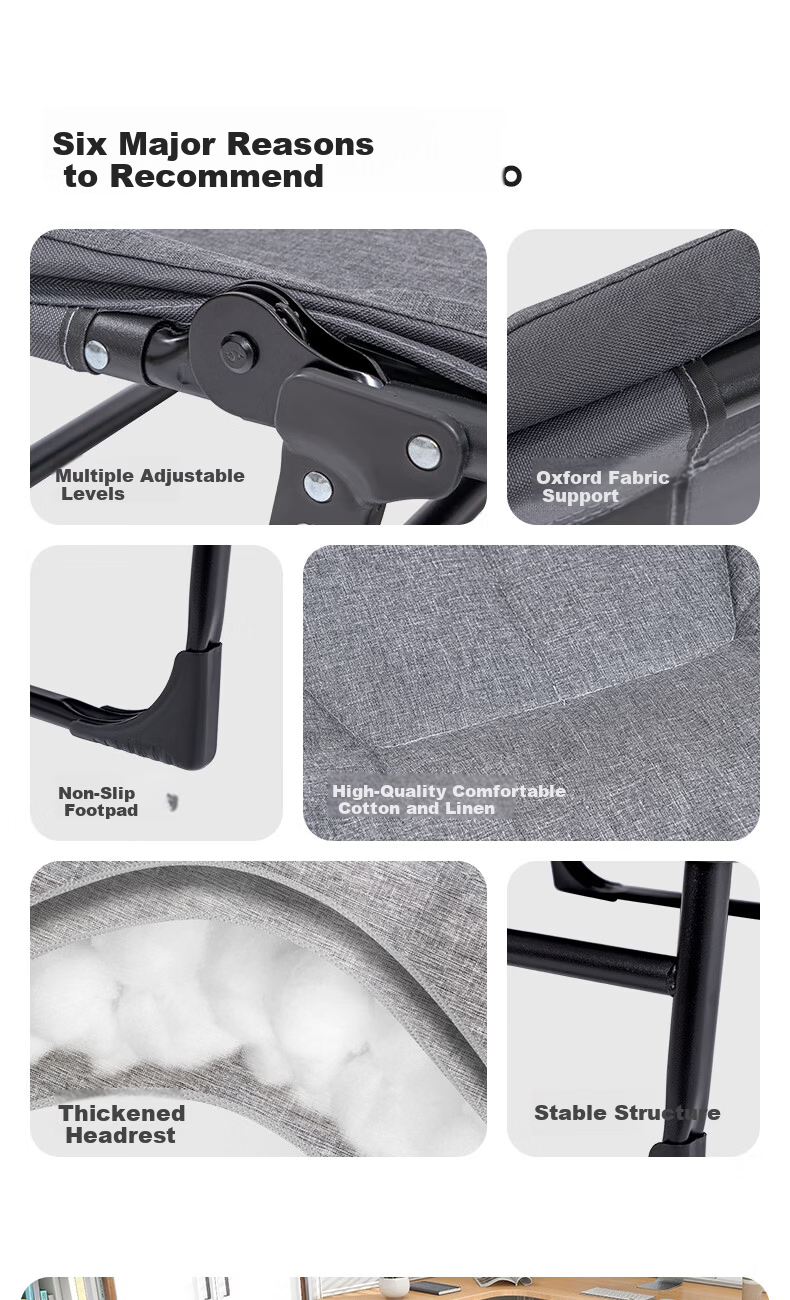 JEEP Folding Nap Bed Hospital Multifunctional Portable Single Military Cot Outdoor Office Recliner Large Size 1