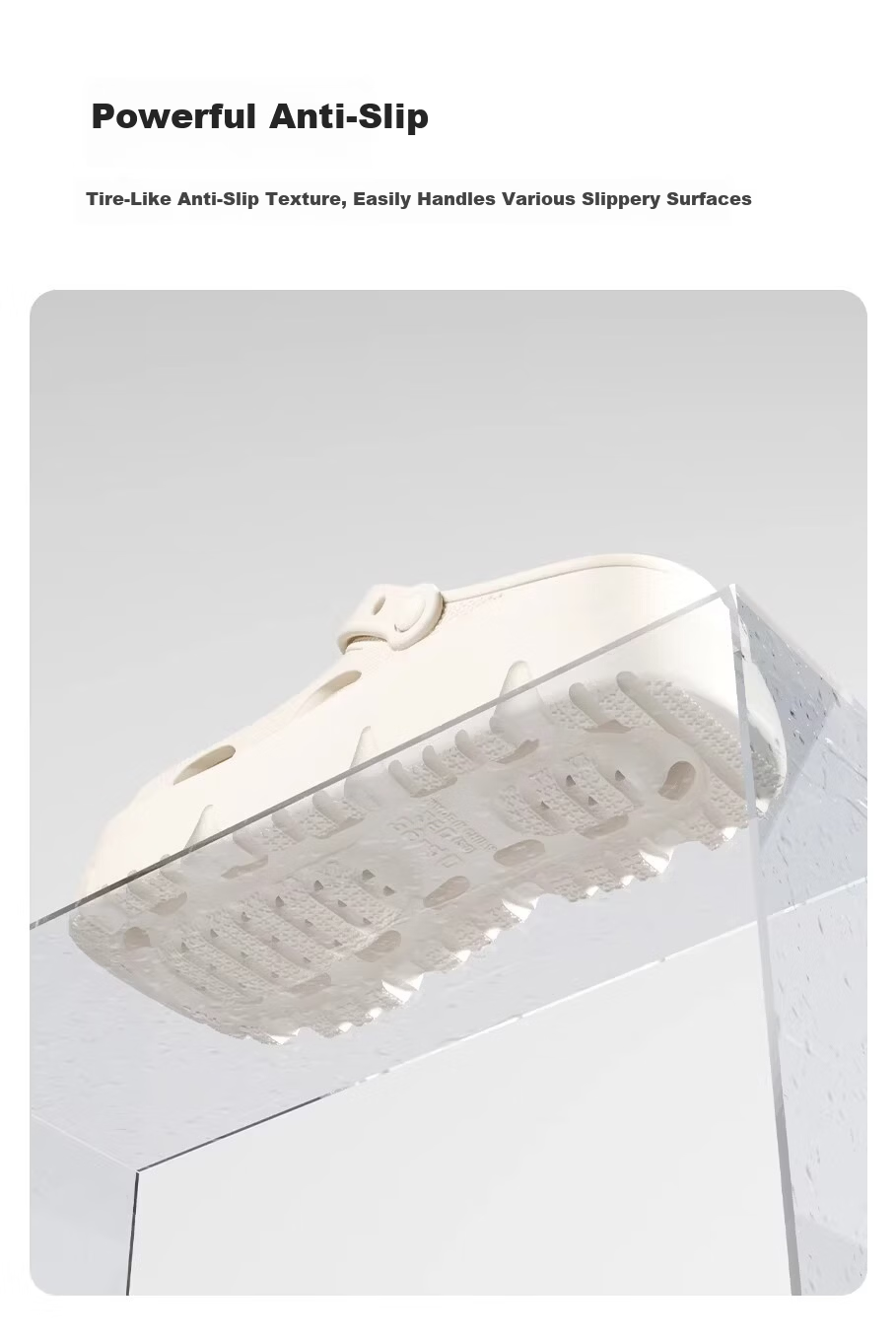 Duchen Medical Operating Room Anti-Slip Clogs Women's 2026 New Anti-Odor Sandals Pure White 35-36 7