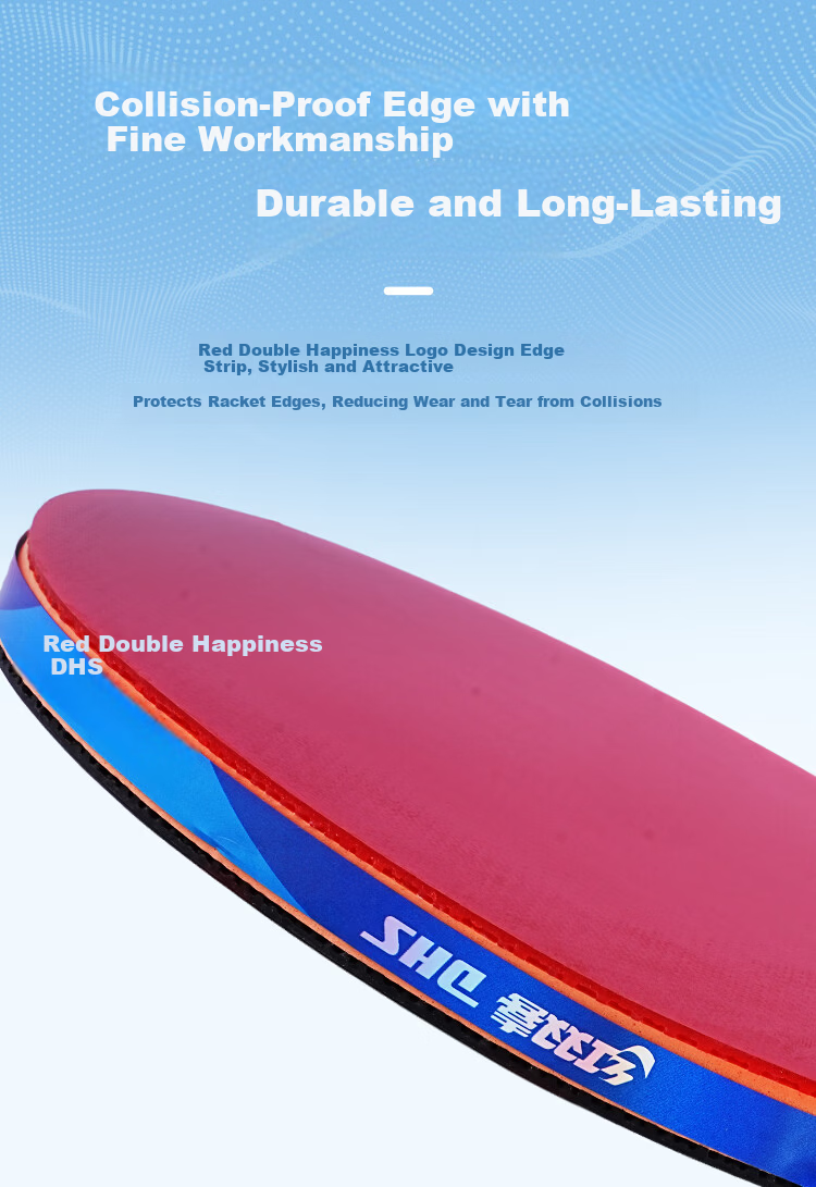 DHS Table Tennis Racket Double-Sided Inverted Rubber All-Round Ma Long Wang Chuqin F5008 Penhold Paddle Pair 3