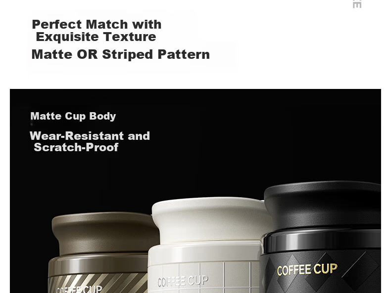 Shijia Insulated Thermos Cup Ice and Heat Preservation Coffee Mug Ceramic Liner Portable High-Value Dual-Use Cup for Men and Women 13