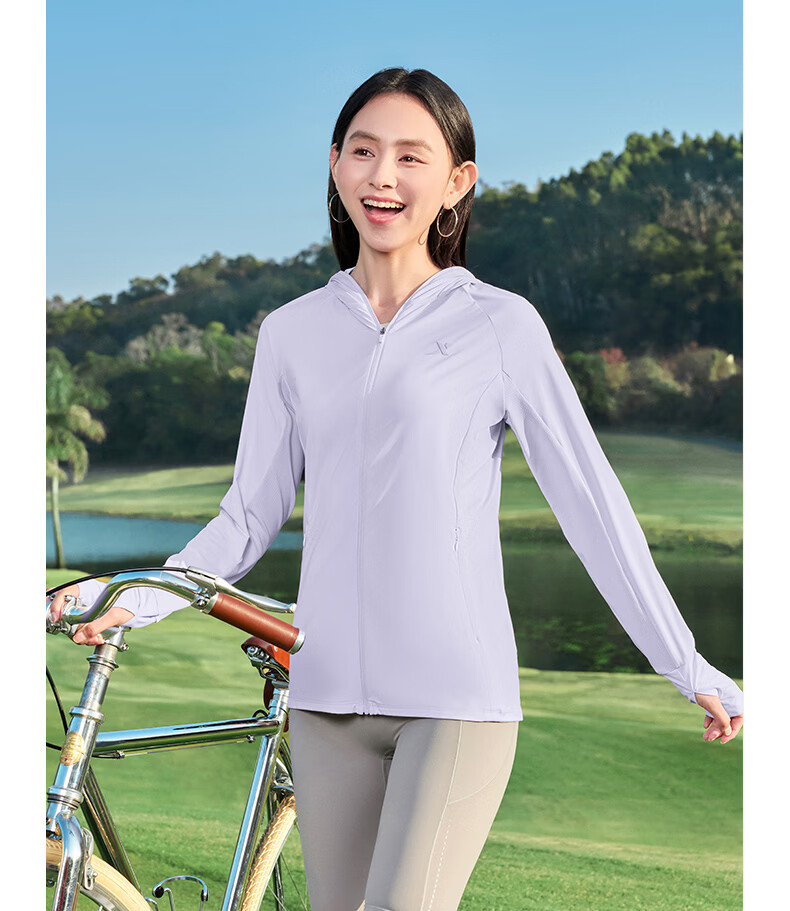 Xtep Mianmian Ice 4.0 Women's Sunscreen Jacket 2026 Summer New Outdoor Original Yarn Ice Silk Skin Jacket Lightweight Breathable Coat 21