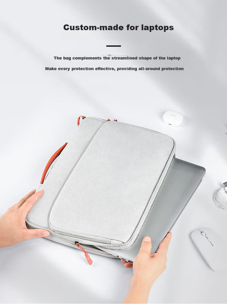 Cat Box Laptop Bag Handheld Compatible with Huawei Apple MacBook Lenovo Notebook Protective Sleeve for Men and Women Shockproof Airbag 15.6 Inch Black 10