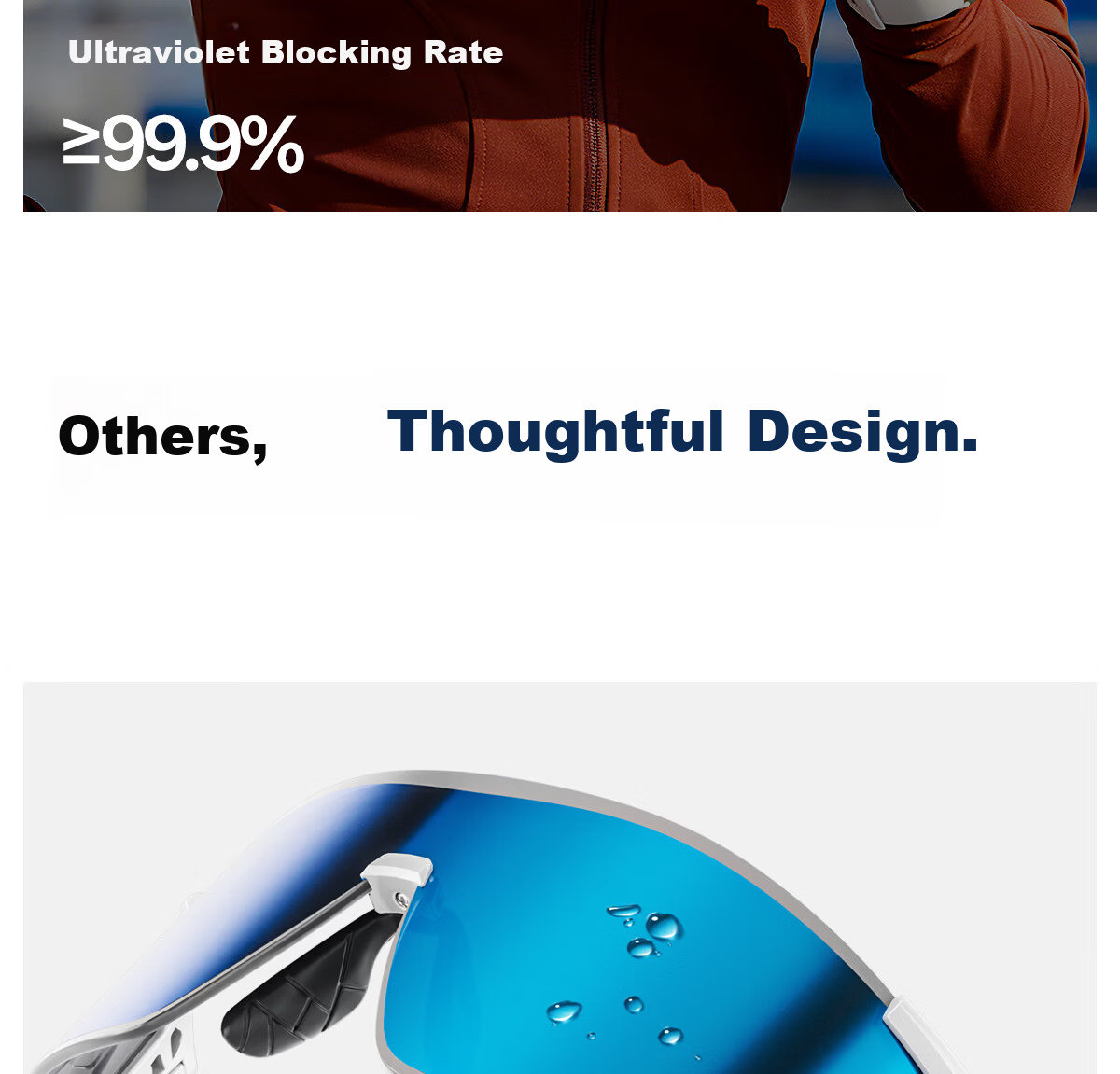 KAPVOE Windchase Running Glasses Marathon Photochromic Professional Outdoor Windproof Goggles Unisex Sunglasses 19