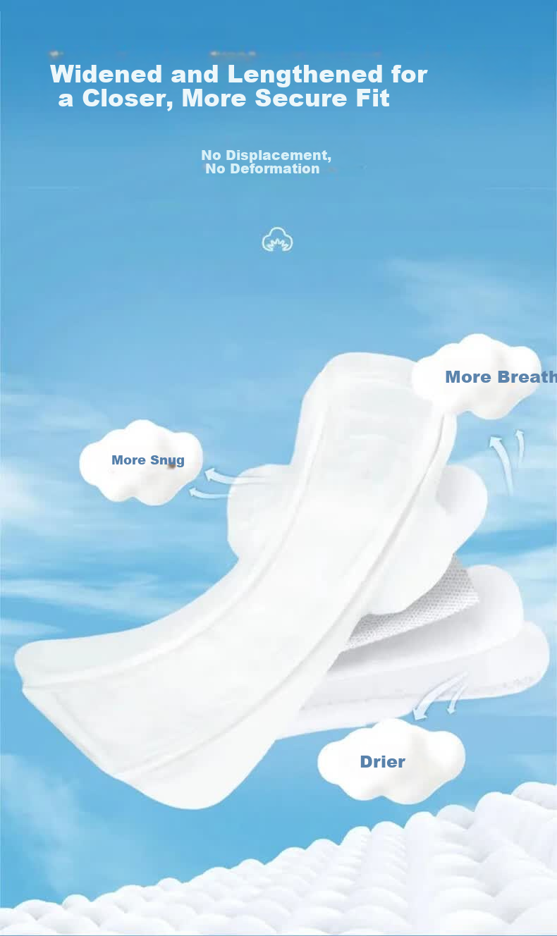 Suiyi Xinhua Night Use Sanitary Napkins 290mm Next Day Delivery Ultra-Thin Menstrual Pads JD Self-Operated Disinfection Grade National Standard 5
