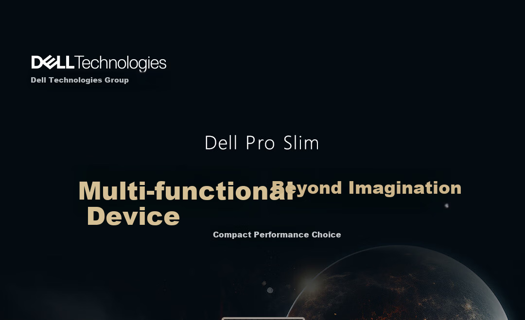 DELL Chengming Dell Pro Slim High-Performance Desktop Computer (Ultra5, 16GB DDR5, 512GB + 2TB), 23.8-Inch Large Screen, Commercial Office, Educational AI 1