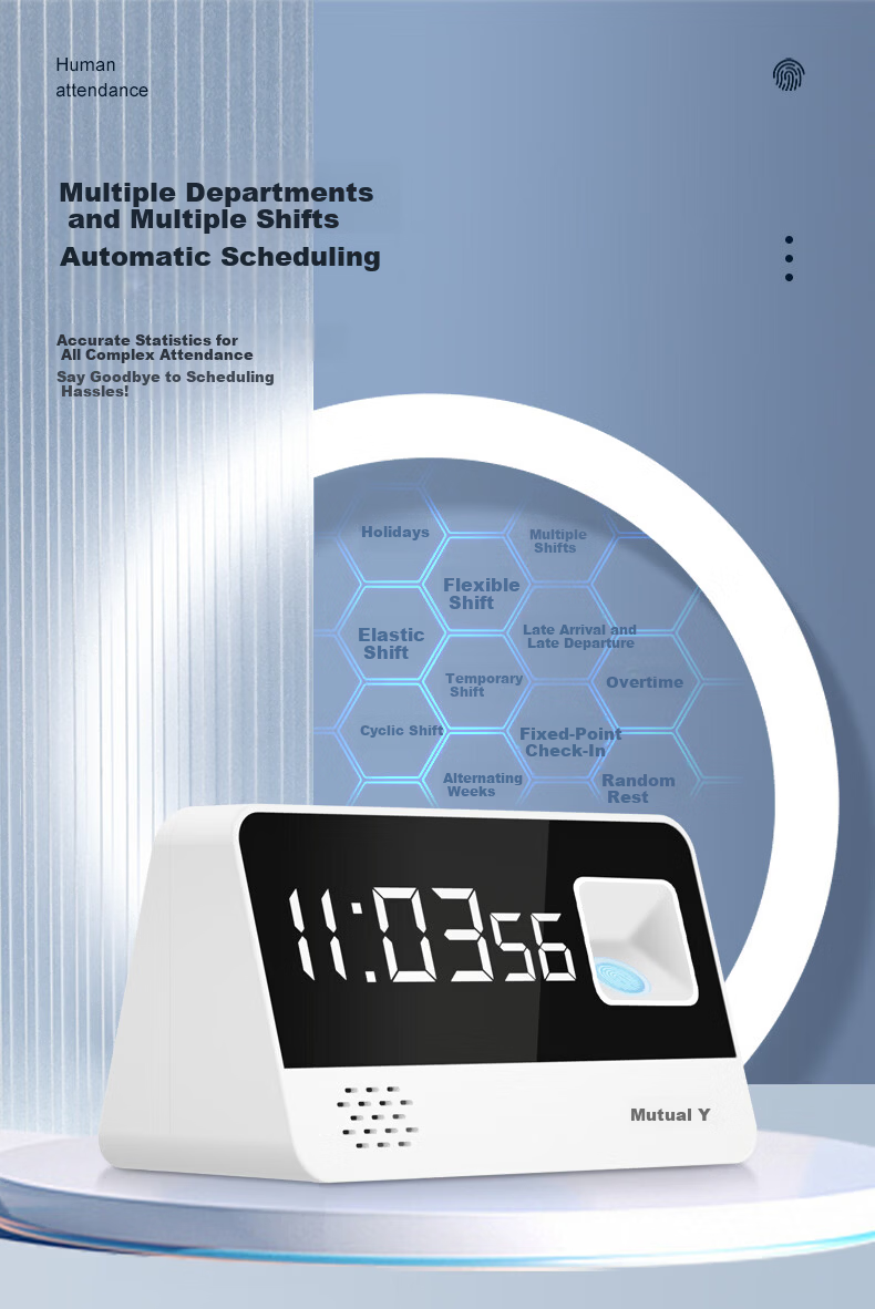 Yingren Internet 4G Smart Attendance Machine for Company Employees Facial Recognition Check-in Device with Lifetime Free Data Real-time Attendance and Payroll Integration for Canteen and Construction  9