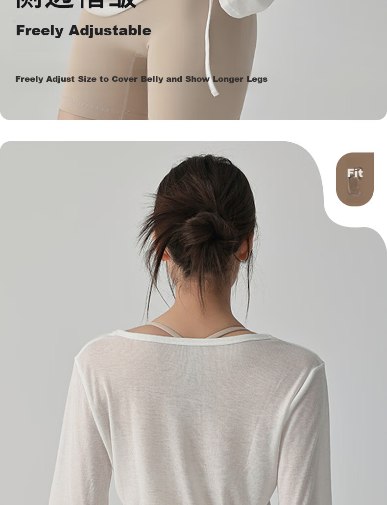 XUEXIMAN New Loose Sports Pullover Women Advanced Professional Training Fitness Pilates Top Quick-Dry Yoga Long Sleeve 7