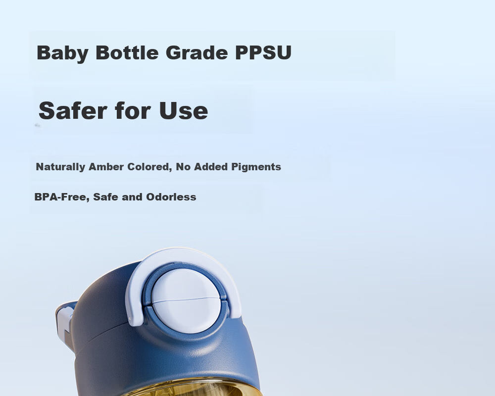 Fuguang Children's PPSU Straw Water Bottle Portable High-Temperature Resistant Plastic Cup for Kids Students Summer Pregnant Women 5