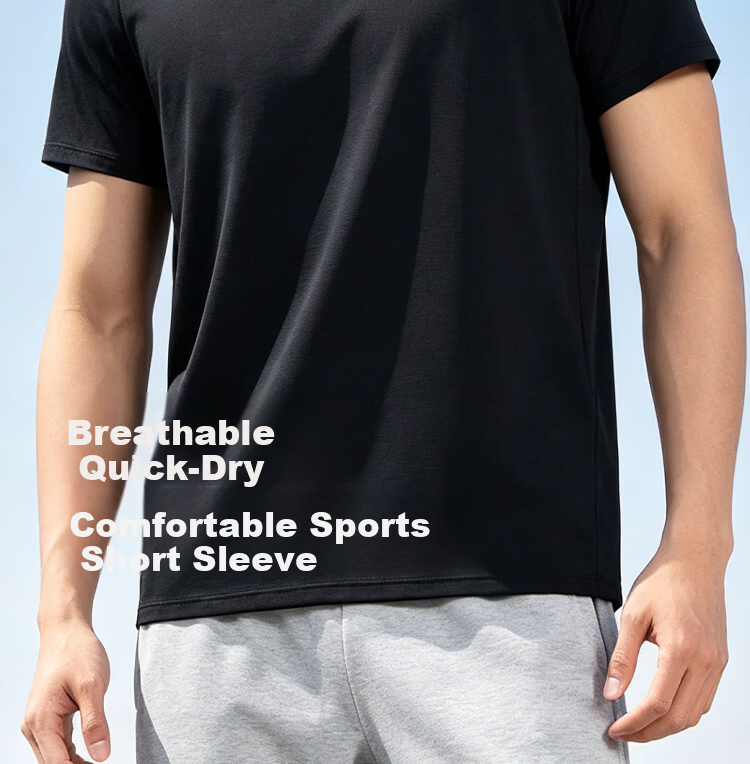 Under Armour Men's Quick-Dry Short Sleeve Sports T-Shirt Casual Comfortable Running Basketball Training Top 2