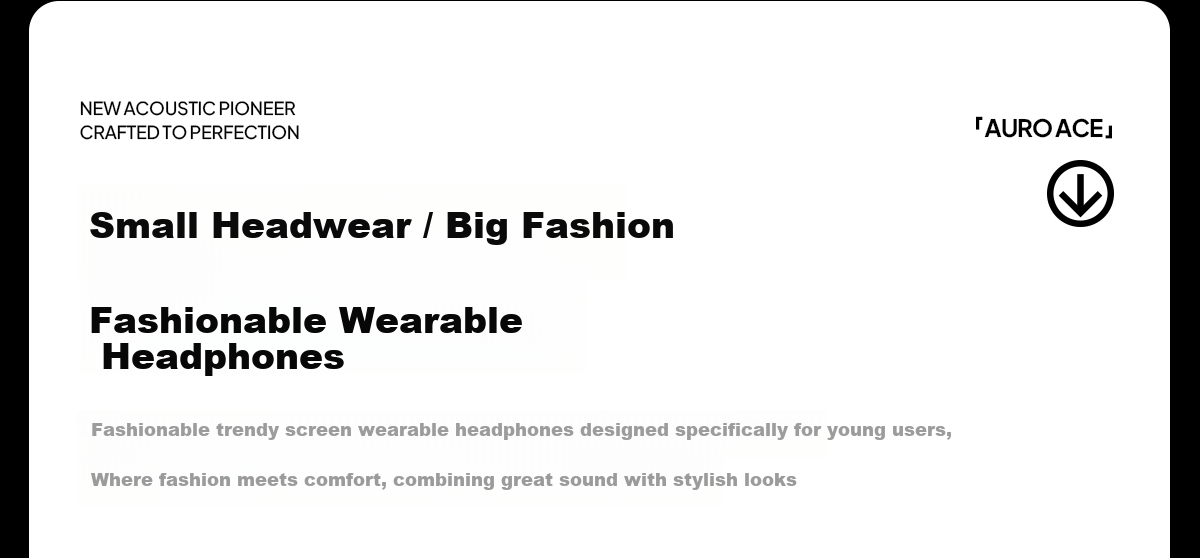 Edifier Auro Ace Over-Ear Wireless Bluetooth Headphones Trendy Screen Fashion Earphones Bluetooth 6.0 Wired and Bluetooth Dual-Mode Connection Compatible with Apple Huawei Xiaomi Obsidian Black 6