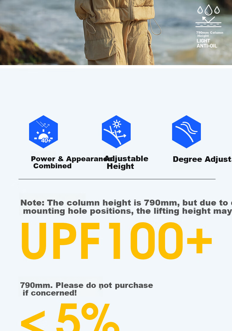 LangSha Men's Sunscreen Jacket Original Yarn Ice Silk Spring Summer UV Protection Ultra-Thin Breathable Outdoor Skin Jacket Fishing Coat 5