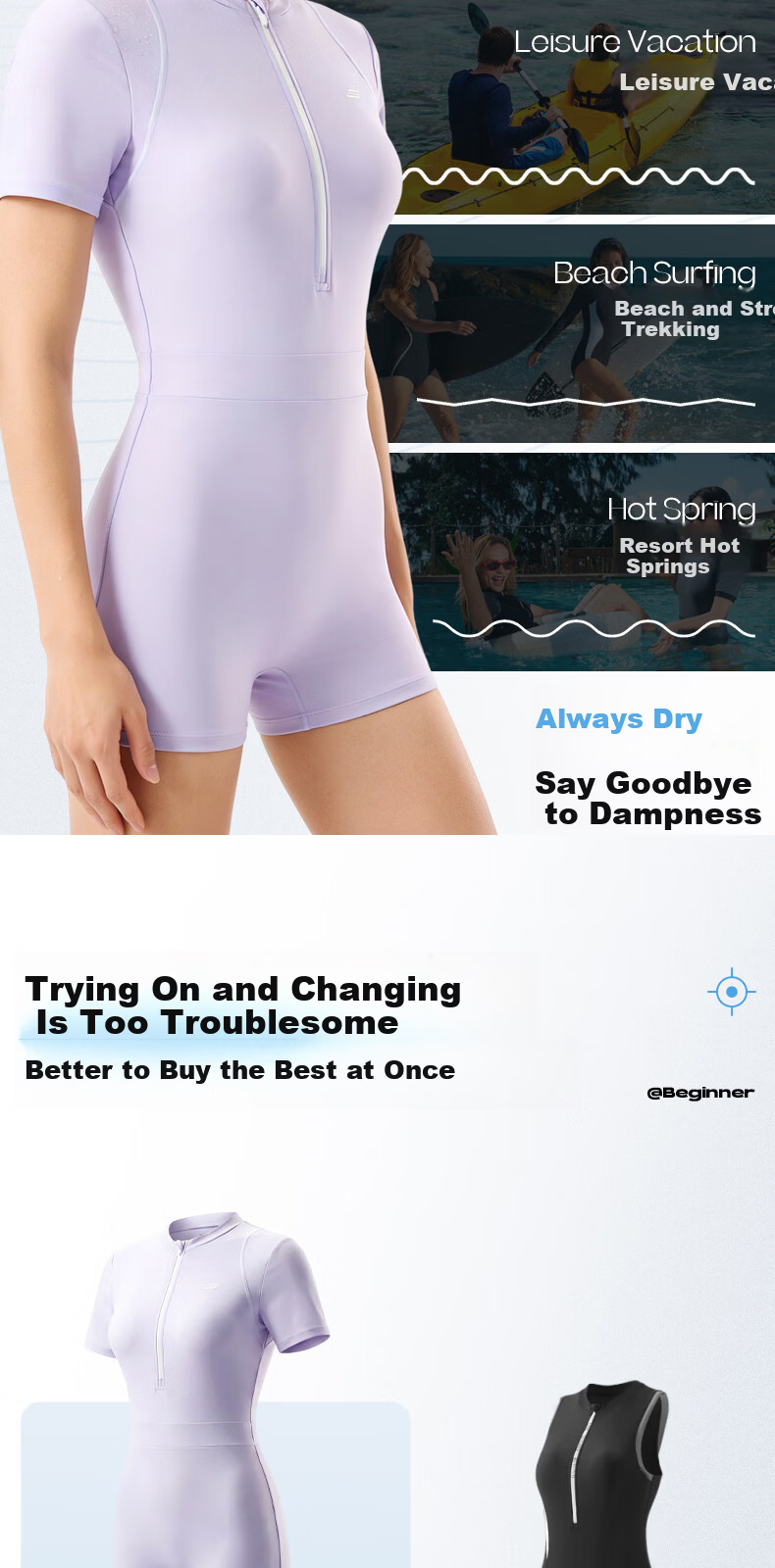 Skechers Women's One-Piece Square-Leg Conservative Slimming Plus Size Premium Professional Racing Swimsuit 2XL 6