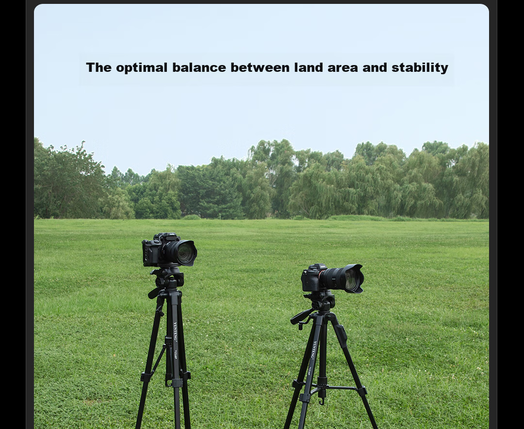 YUNTENG 860 Professional Tripod with Spiked Feet, Hydraulic Head for DSLR, Mirrorless Camera, Camcorder, Smartphone, Vlog Video Shooting, Live Streaming, Outdoor Travel Photography Stand 30