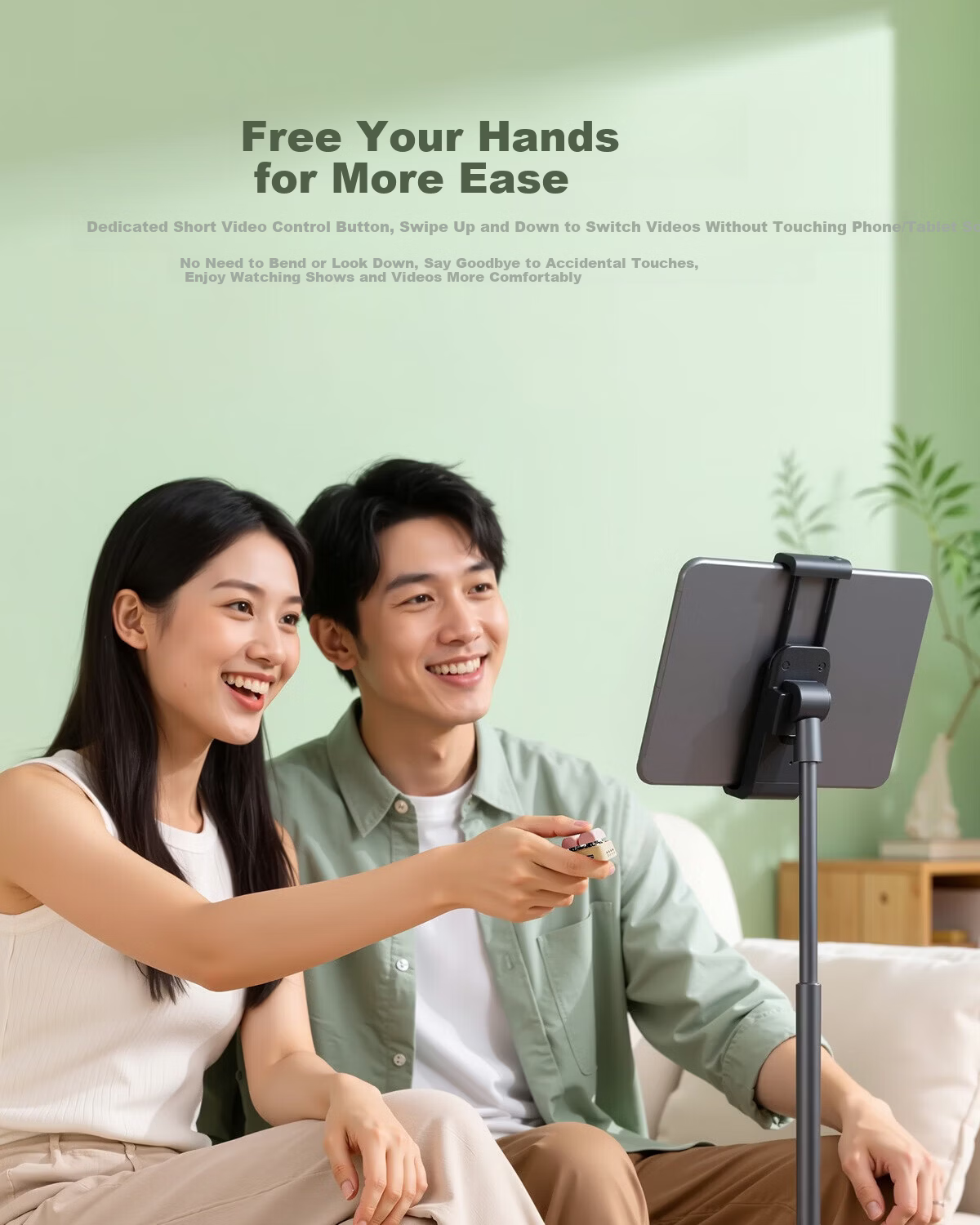 Hanlin Yue Tablet Accessories Free2 Page Turner E-Book Reader Page Turner Remote Control Bluetooth Page Turner for Mobile Phones and Tablets Boox iReader Hanvon Page Turner 12