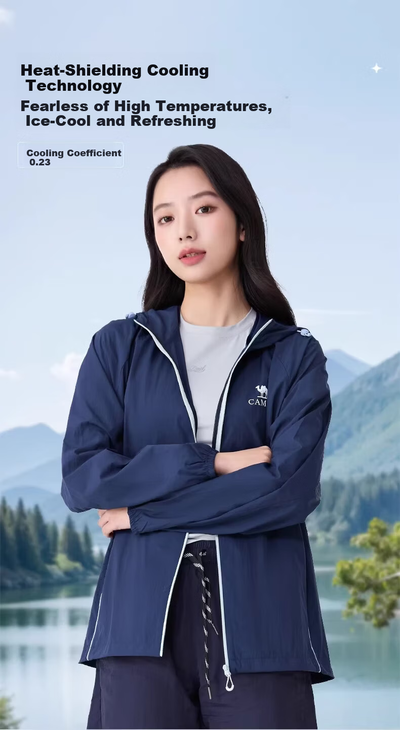 CAMEL Xiaoqing Shield Sunscreen Jacket Outdoor Sports Casual 2026 Spring Summer New Trendy Versatile Jacket Unisex G003 1