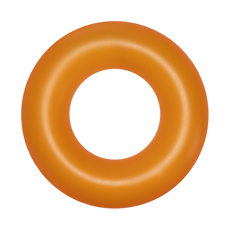 Bestway Children's Summer Inflatable Swim Ring, Extra Large and Thickened, Leak-Proof and Anti-Tip, Matte Orange