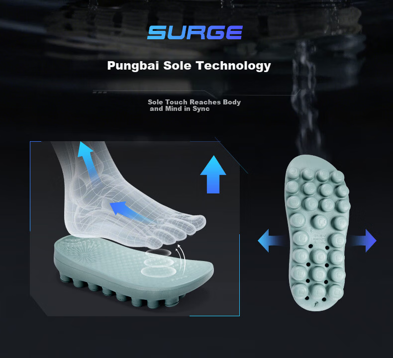 361° Men's Sport Sandals Thick Sole Outdoor Non-Slip Breathable Closed-Toe Beach Slippers 7