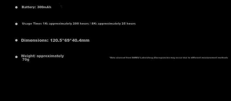 DAREU Ultra07 Wireless Gaming Mouse FPS Three-Mode Right-Hand Lightweight Dual 8K Modular Magnetic Mecha Style Cyber White 11