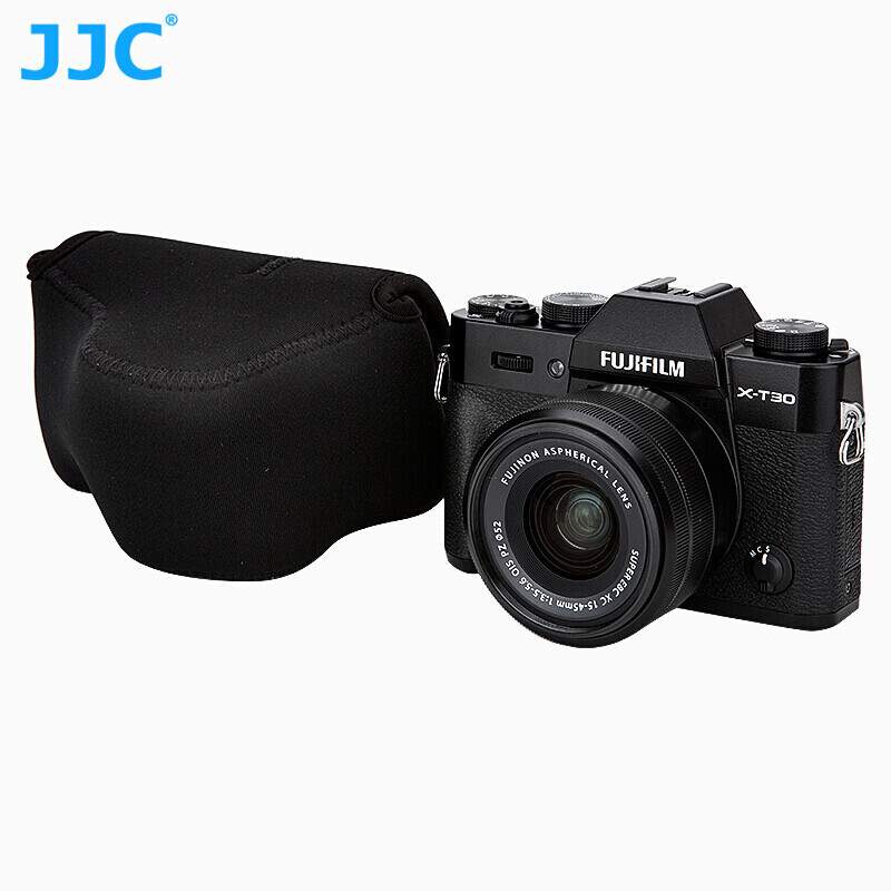 JJC Compatible Lens Hood for Fuji Mirrorless Cameras, Suitable for XE4, XT30, XA7 Inner Case, Olympus EM10II, EPL8 Photography Protective Cover Accessory (Random Delivery of New Or Old Version)