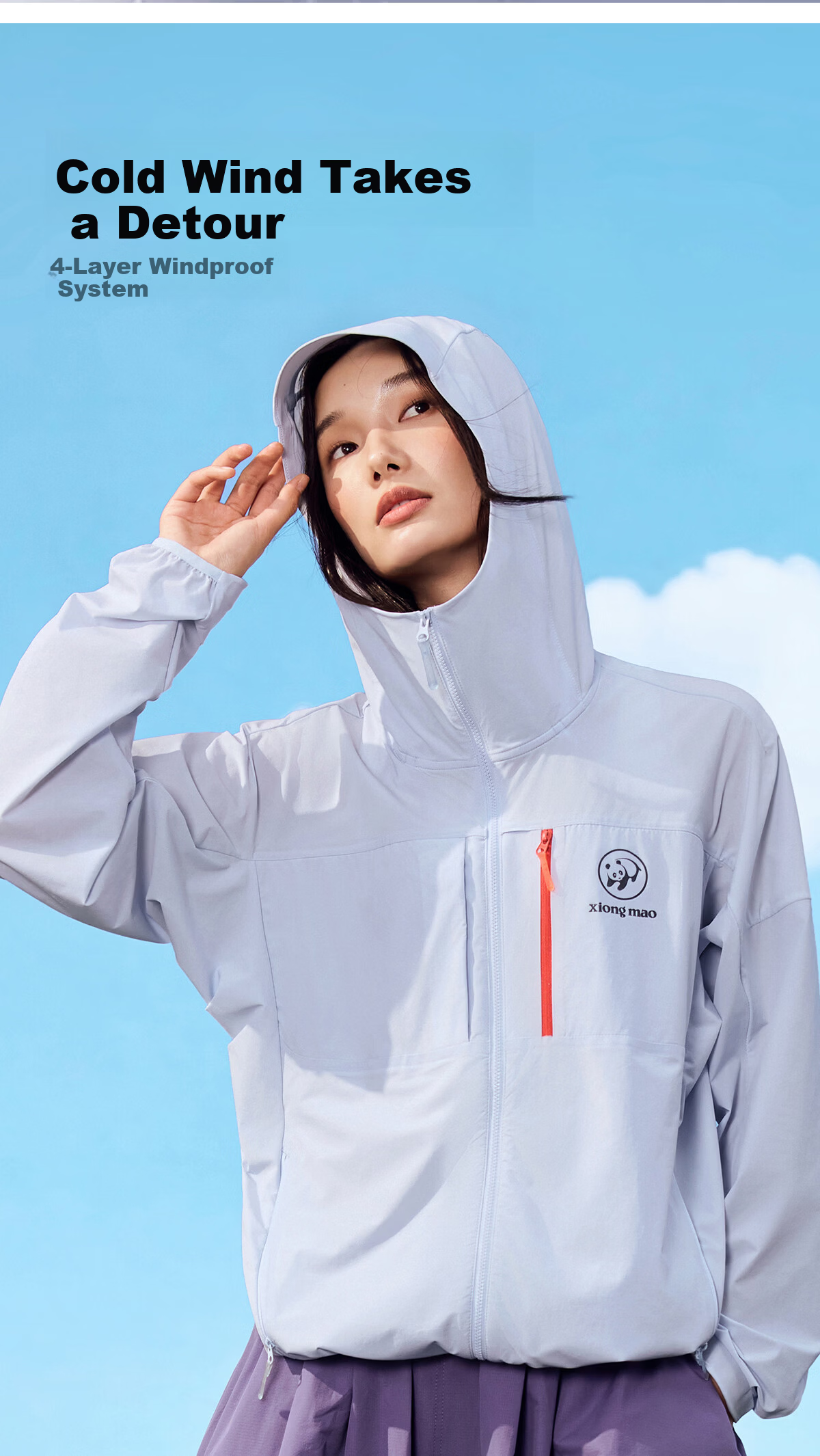 Xiongmao Liu Yifei Same Style [Dunke LT] Outdoor Soft Cordura Shell Jacket, Spring And Summer Windproof Wear-Resistant Coat for Men And Wome 18