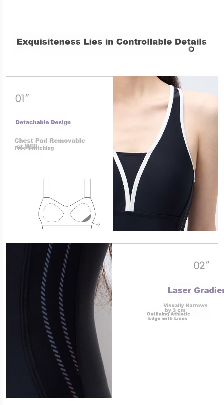 Keep Women's One-Piece Square-Leg Swimsuit Slim Fit High-End Black L 700 10