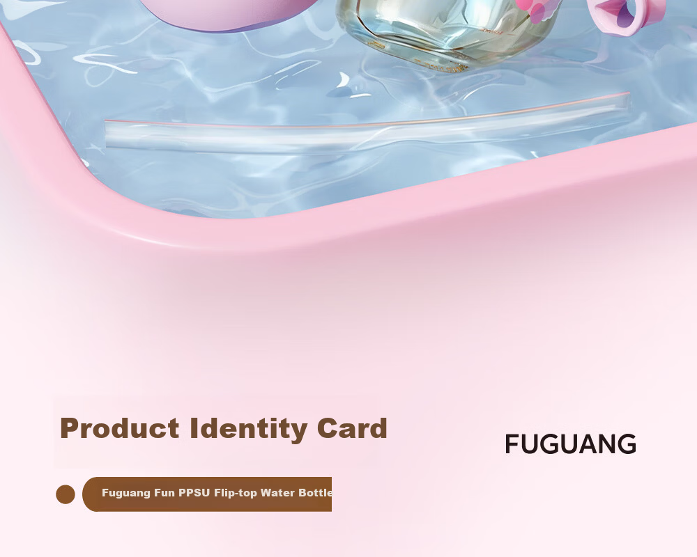 Fuguang Children's Student Plastic Water Bottle PPSU Portable Summer Sports Large Capacity Cup for Pregnant Women and Infants 25