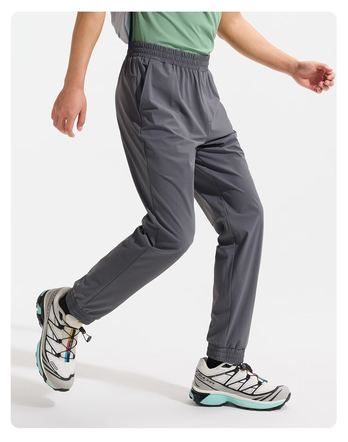 OUTDOOR PRODUCTS Men's Lightweight Breathable Cooling Casual Pants Stretch Sports Pants OFCK621357 Smoked Gray XL Spring/Summer 2026 12