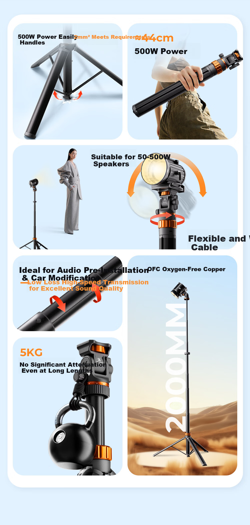 Zhuoer MS-60 Portable Tripod Quick-Release Anti-Pinch Multi-Function Aluminum Alloy Phone Live Streaming Stand DSLR Camera Photography Panorama Aluminum Alloy Tripod 3