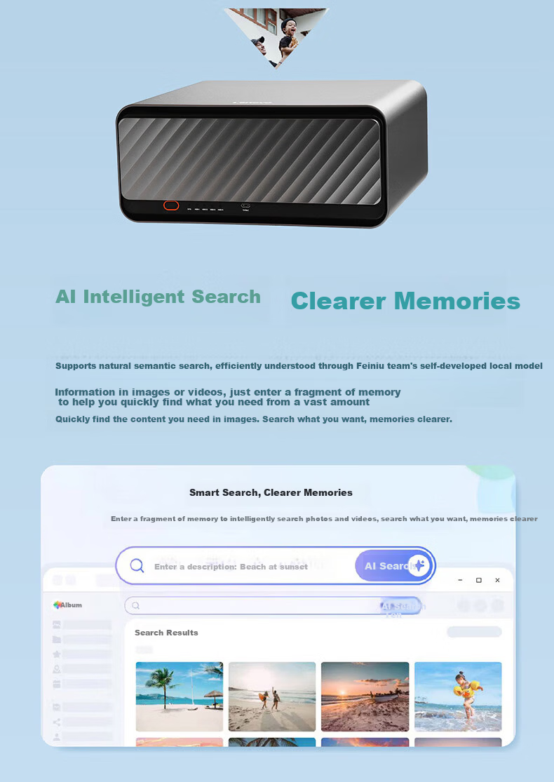 Lenovo Home Smart Storage Hub X40 4-Bay 8GB RAM NAS Home Network Storage Server Mobile Photo Backup 8