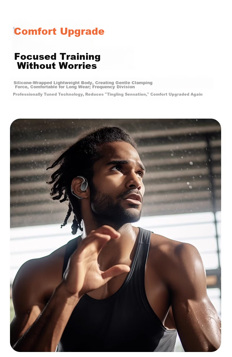 SENGIRNY Bone Conduction Bluetooth Earphones Open-Ear Wireless Sports Running Music Cycling Waterproof Noise-Cancelling Call 2026 New Ultra-Long Battery Life Berlin Sound AI 7