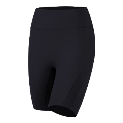 Keep Women's Yoga Shorts High Waist Butt Lift Cooling Sun Protection No Size 4-Inch Shorts Iris Purple
