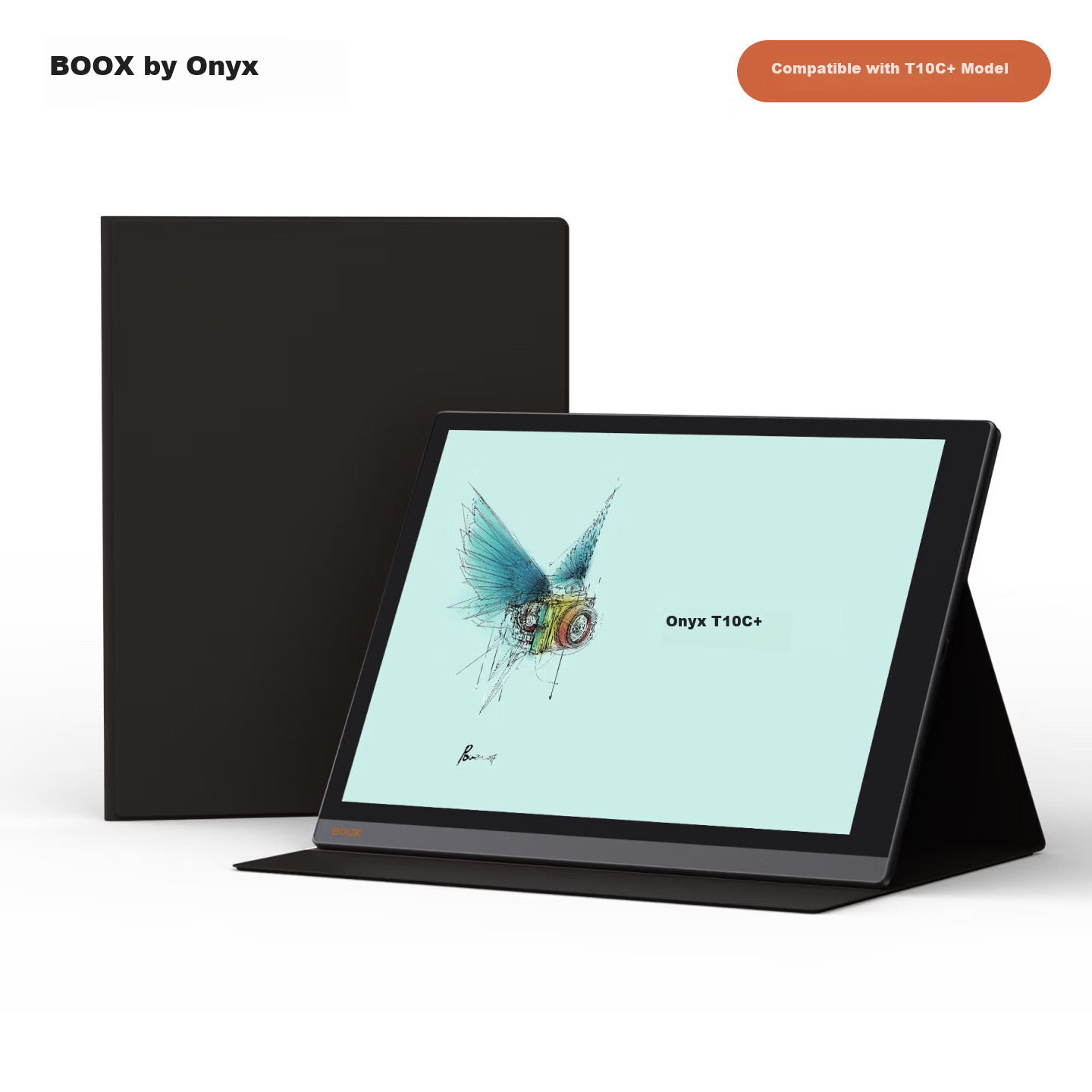 BOOX T10C+ Black Original Protective Case [Not Compatible with Other Models]