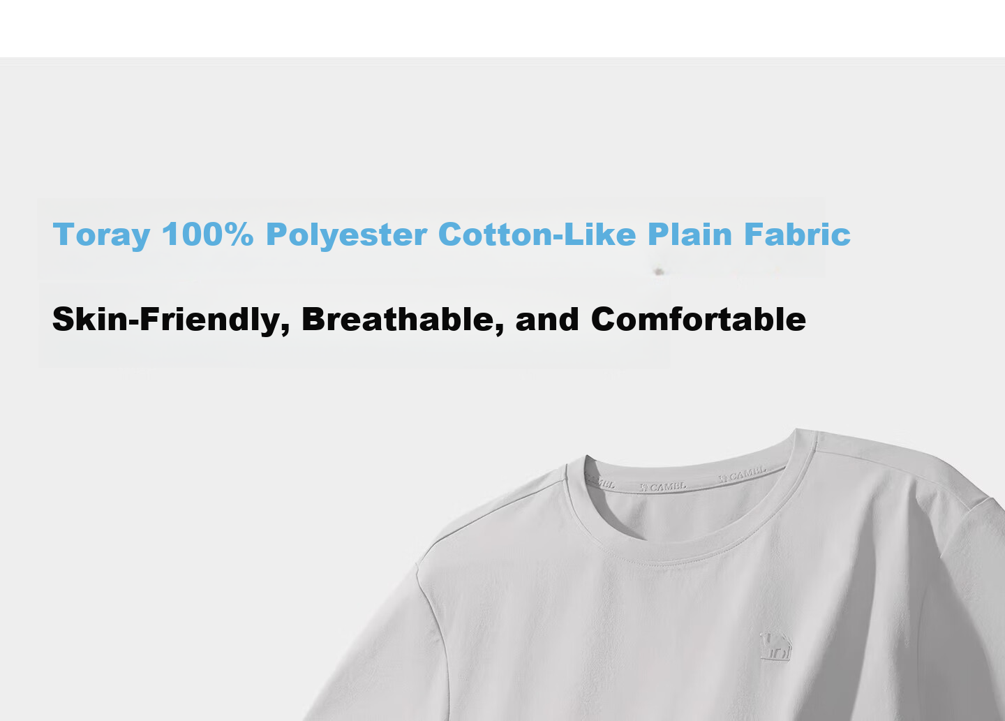CAMEL Outdoor Quick-Dry T-Shirt Men 26 Spring Summer Breathable Stretch 5A Antibacterial Hiking Sun Protection Top Women 1052 15