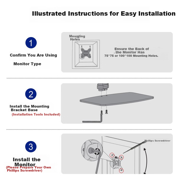 SANWA Vertical Monitor Stand Adjustable Height and Angle Non-Slip Base 27-inch Easy Installation LA020 Black 13