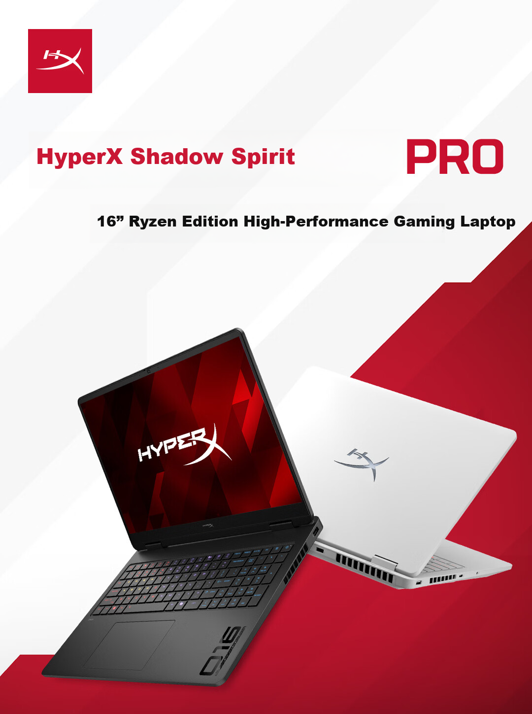 HP HyperX Shadow Elf PRO 16 Gaming Laptop R9-9955HX RTX 5060 16GB 1TB QHD 240Hz 200W+ Power Consumption 1