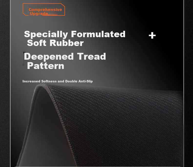 HELLFIRE Gaming Mouse Pad Fast Response FPS Delta Large 520x420x4mm Ultra-Narrow Dense Edge Smooth Surface 10