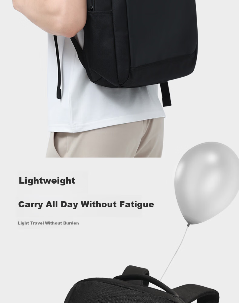LI-NING Large Capacity Business Travel Backpack Unisex Outdoor Casual School Bag for High School, Middle School, and College Students 8