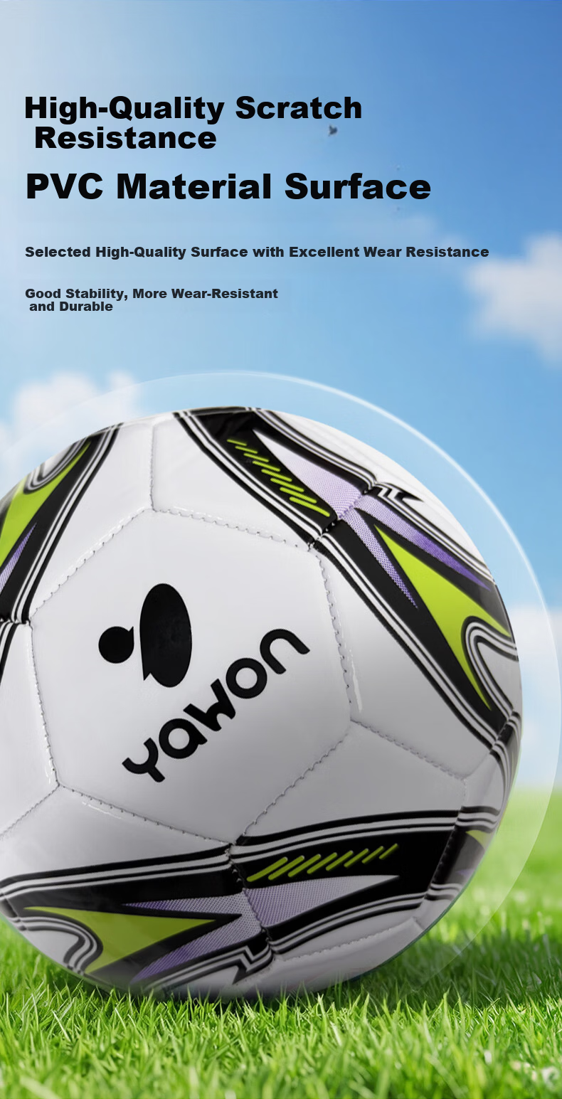 Yawang Football No.4 Children's 6-12 Years Old Primary School Special Thickened Explosion-Proof Bladder Training World Cup Black and White Size 4 Ball 4