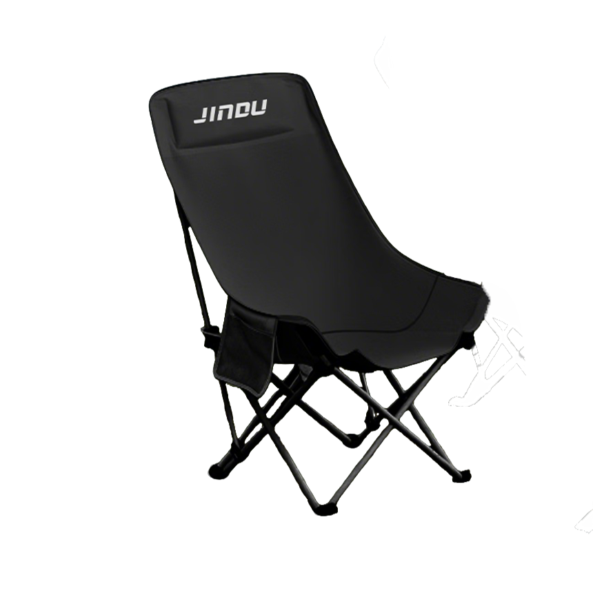 Jindu Moon Chair Folding Chair High Back Recliner Camping Beach Chair Portable Fishing Stool Table Chair