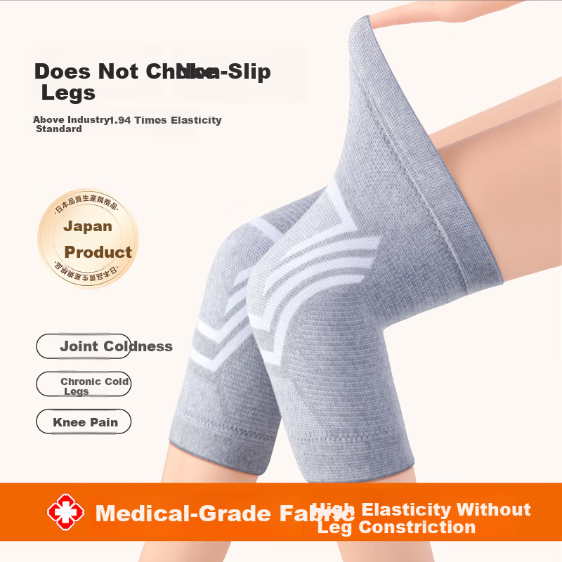 KYOLENS Japanese Fleece-Lined Knee Brace Warmth for Old Cold Legs Joint Synovitis Men and Women Meniscus Injury Effusion Cold Protection 4