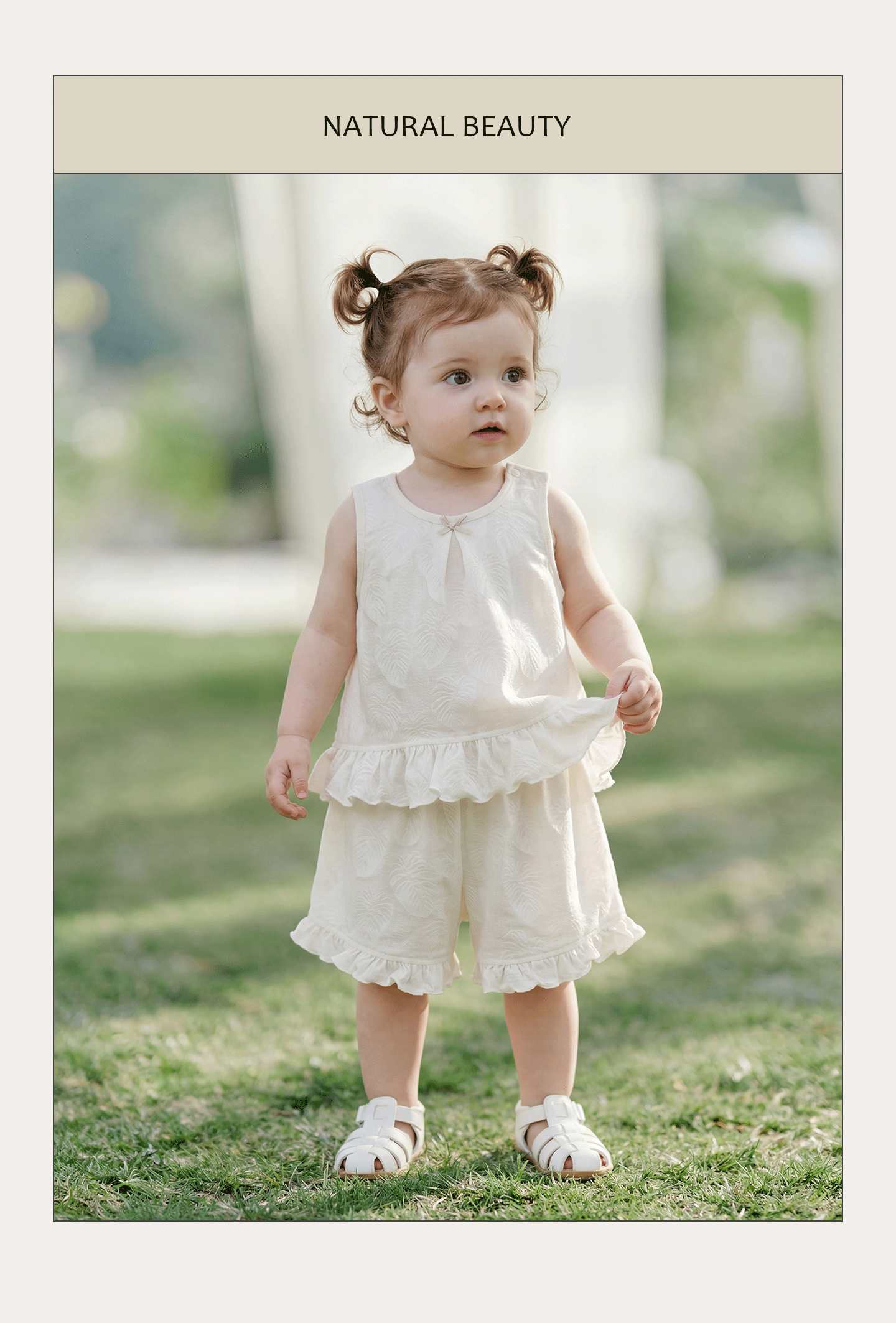 Guaiqi Bear Baby Toddler Sleeveless Top and Shorts Summer Cute Mesh Breathable Vest Set for Girls 3