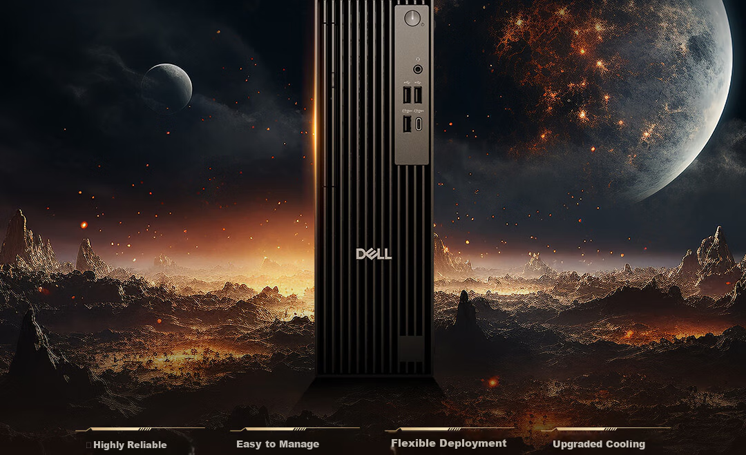 DELL Chengming Dell Pro Slim High-Performance Desktop Computer (Ultra5, 16GB DDR5, 512GB + 2TB), 23.8-Inch Large Screen, Commercial Office, Educational AI 2