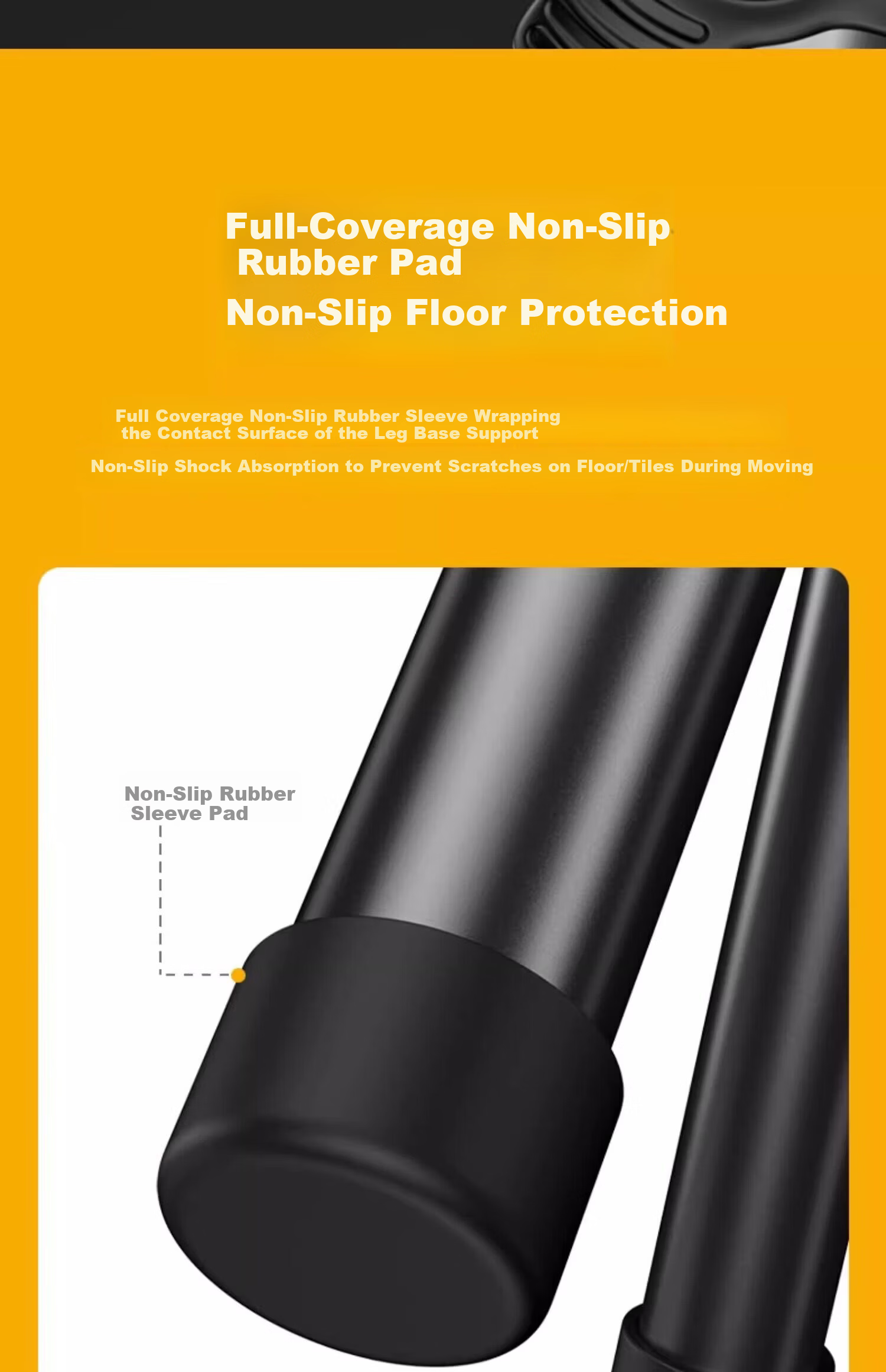 ASKE Projector Floor Stand Tripod Tray Bracket Compatible with Xiaomi, JmGO, XGIMI Wall-Mounted Projectors, No-Drill Installation for Dangbei 14