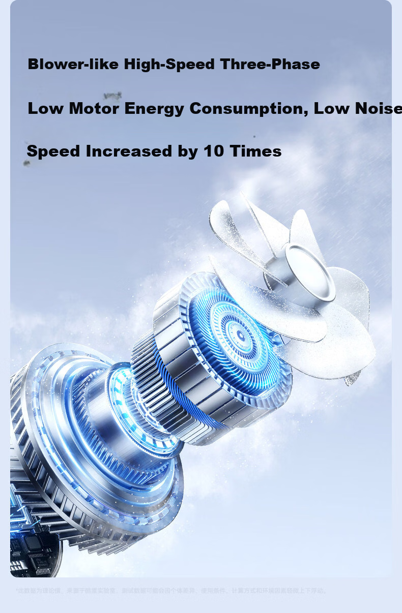 AUX 2026 New Handheld Cooling Fan Portable Superconducting Ice Compress Personal Cooling Device Small Office Silent Outdoor Commuting Long Battery Life Fan 9