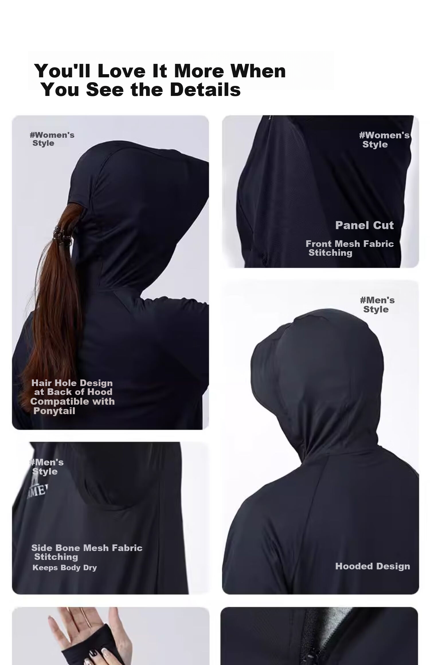 CAMEL Outdoor Sunscreen Jacket [Ice Extract Cool White Skin] Couple Style 2025 New UV Protection Cooling Original Yarn Sunscreen Clothing 13