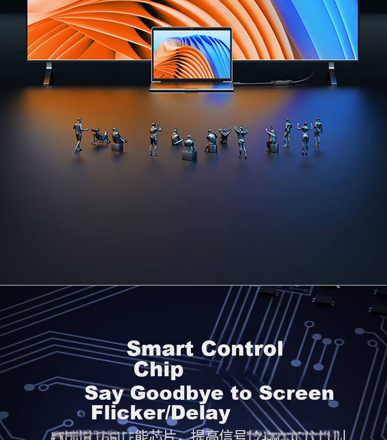 Acer HDMI to VGA Converter Adapter High-Definition Video Adapter for PC Laptop Xiaomi Box PS5 to Monitor Projector TV Display 11