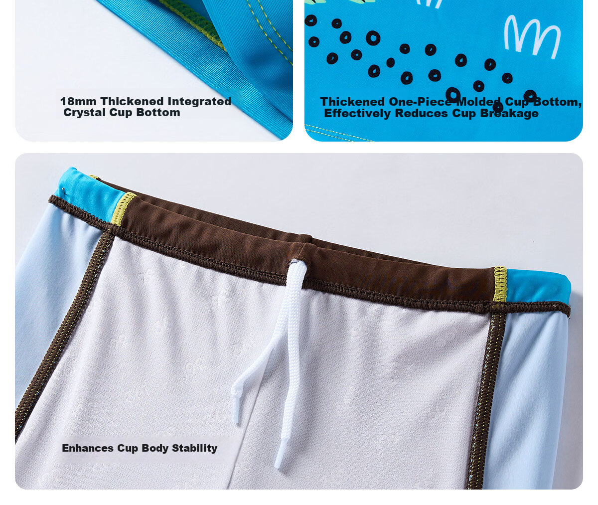 361° Children's Swimwear, Boys' Two-Piece Swimsuit for Young And Older Kids, Swimming Trunks Set, Student Sports Hot Spring Swimwear 9