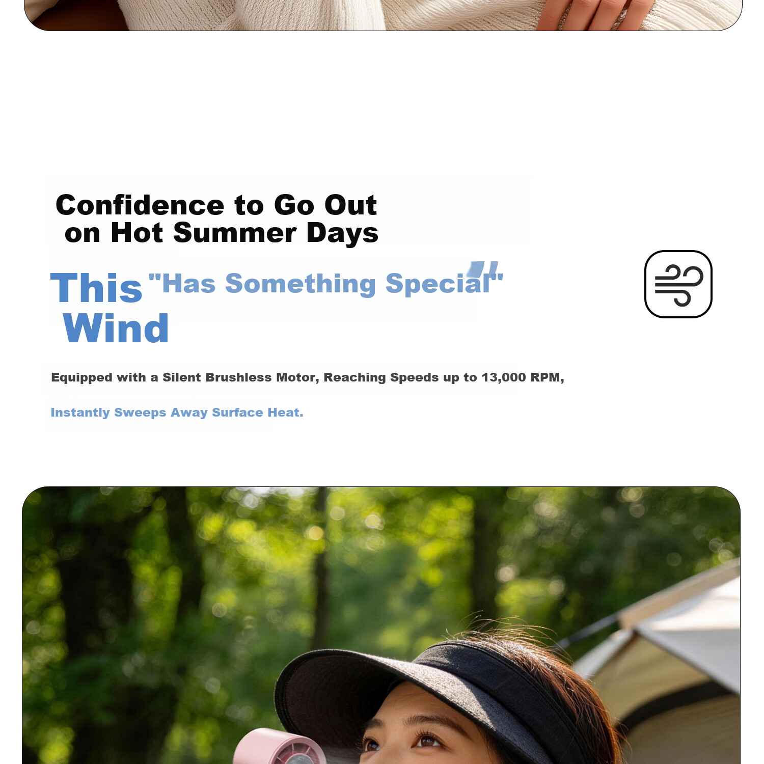 Yoobao Handheld Mini Fan, Semiconductor Cooling, Rechargeable, Long Battery Life, Quiet, Portable, for Summer Outdoor Camping, Student Cooling Device 7