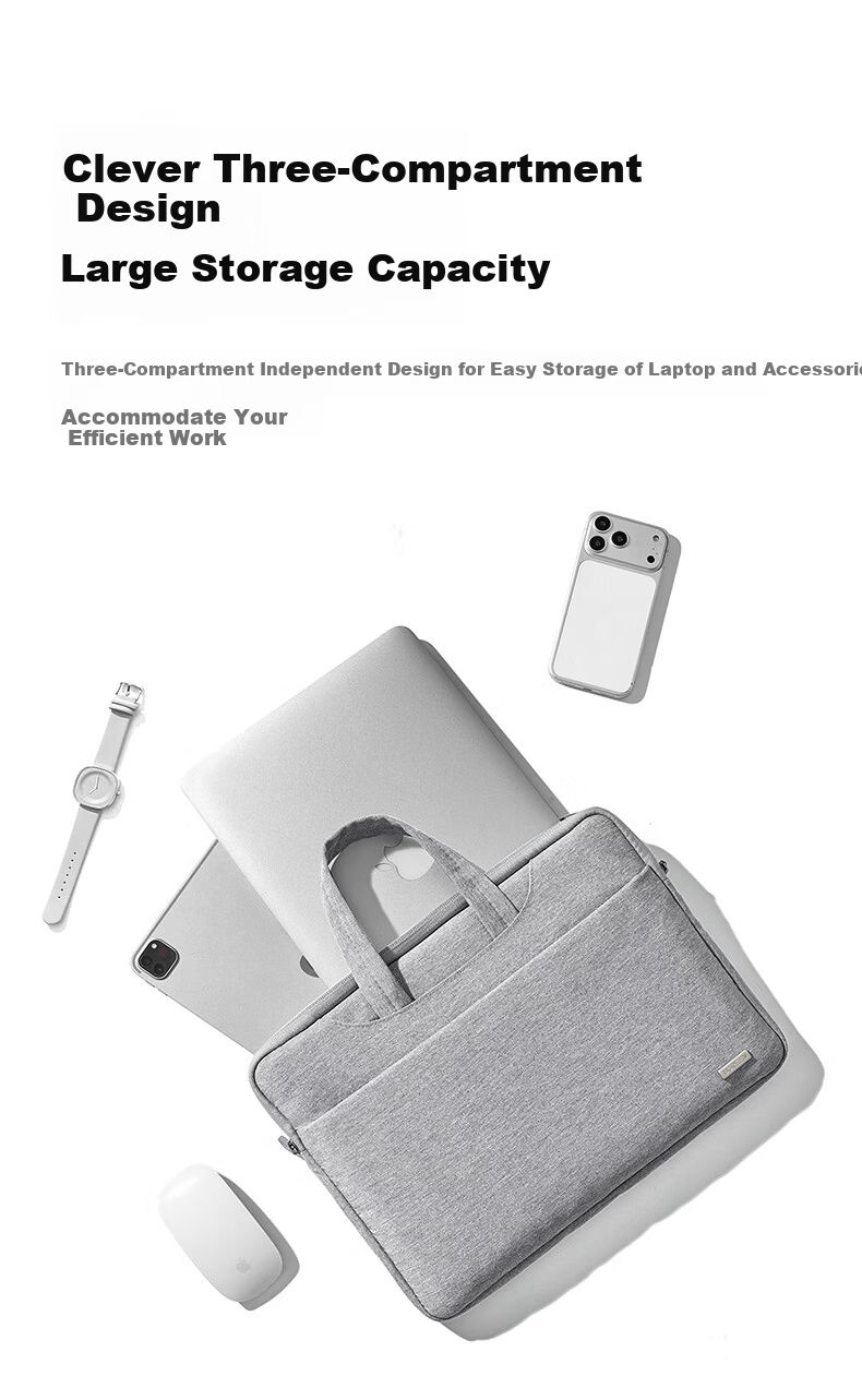 Ugreen Laptop Bag Sleeve Protective Case Portable 14.9 Inch for Apple MacBook Neo/Pro/Air Lenovo Huawei Xiaomi Asus 6